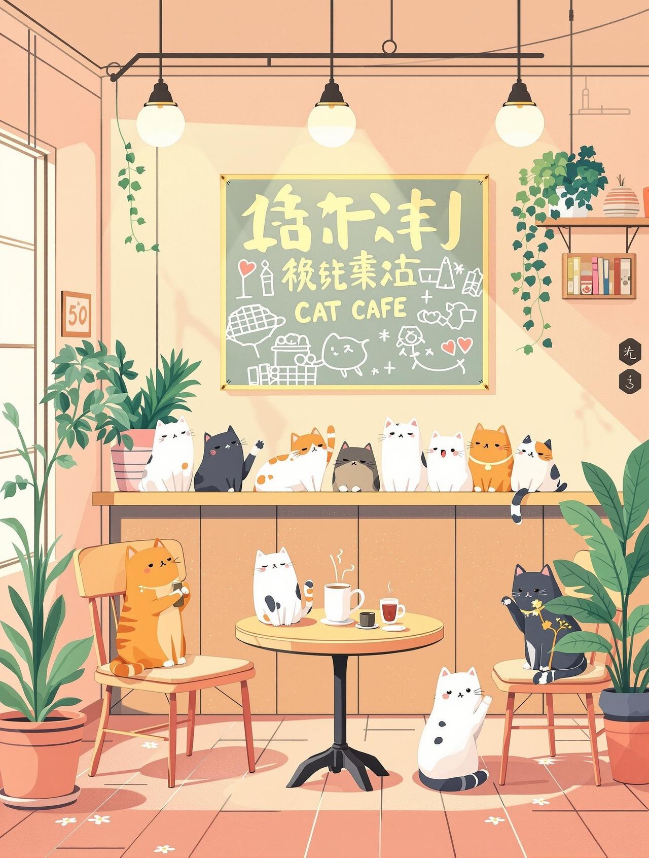 韩国短剧 - 猫咪咖啡馆